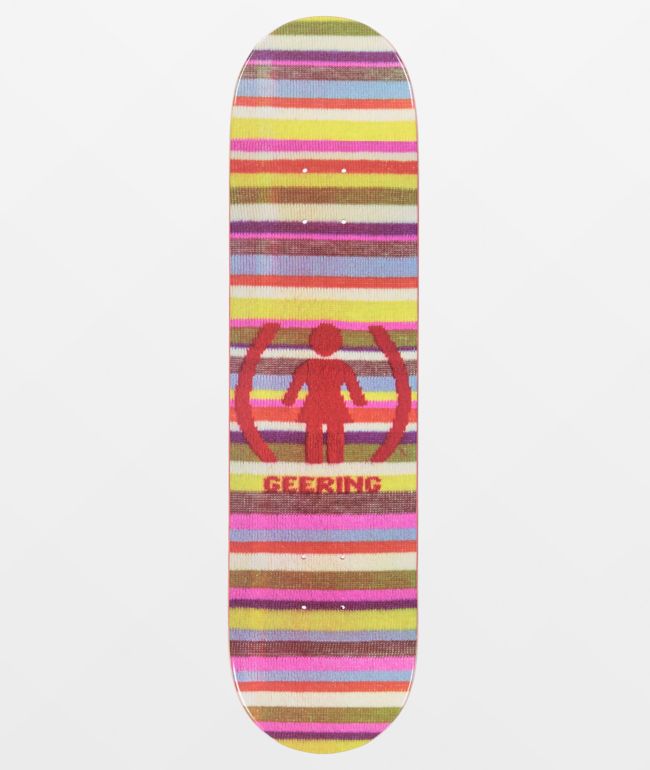 Girl Geering Red 8.0" Skateboard Deck